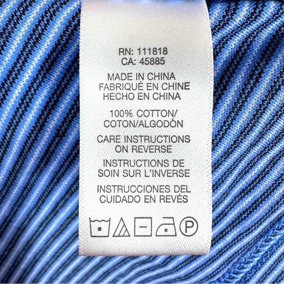 Michael Kors Striped Polo XL EUC - Picture 4 of 5